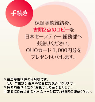 手続き
